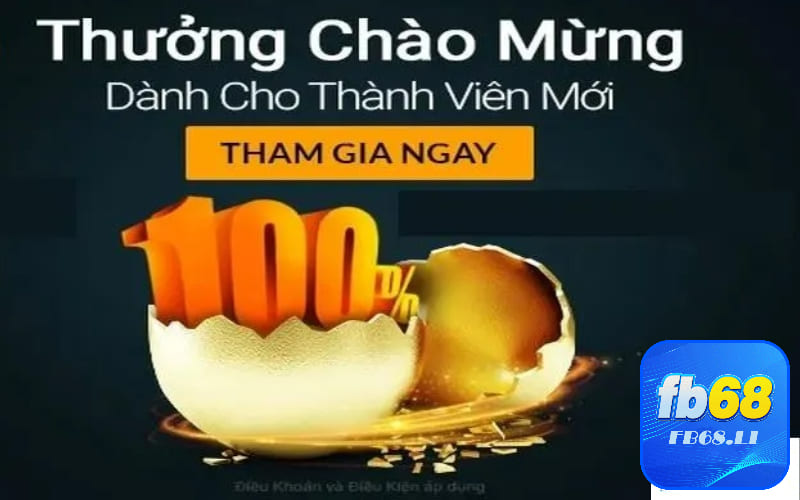 Khuyến mãi FB68 dành cho người chơi mới nạp tiền lần đầu